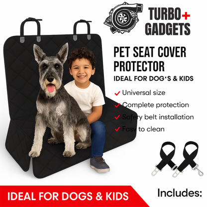 Cubreasiento para Mascotas en Coche – Premium, Impermeable y Universal- lleva a tu consentido a todos lados.